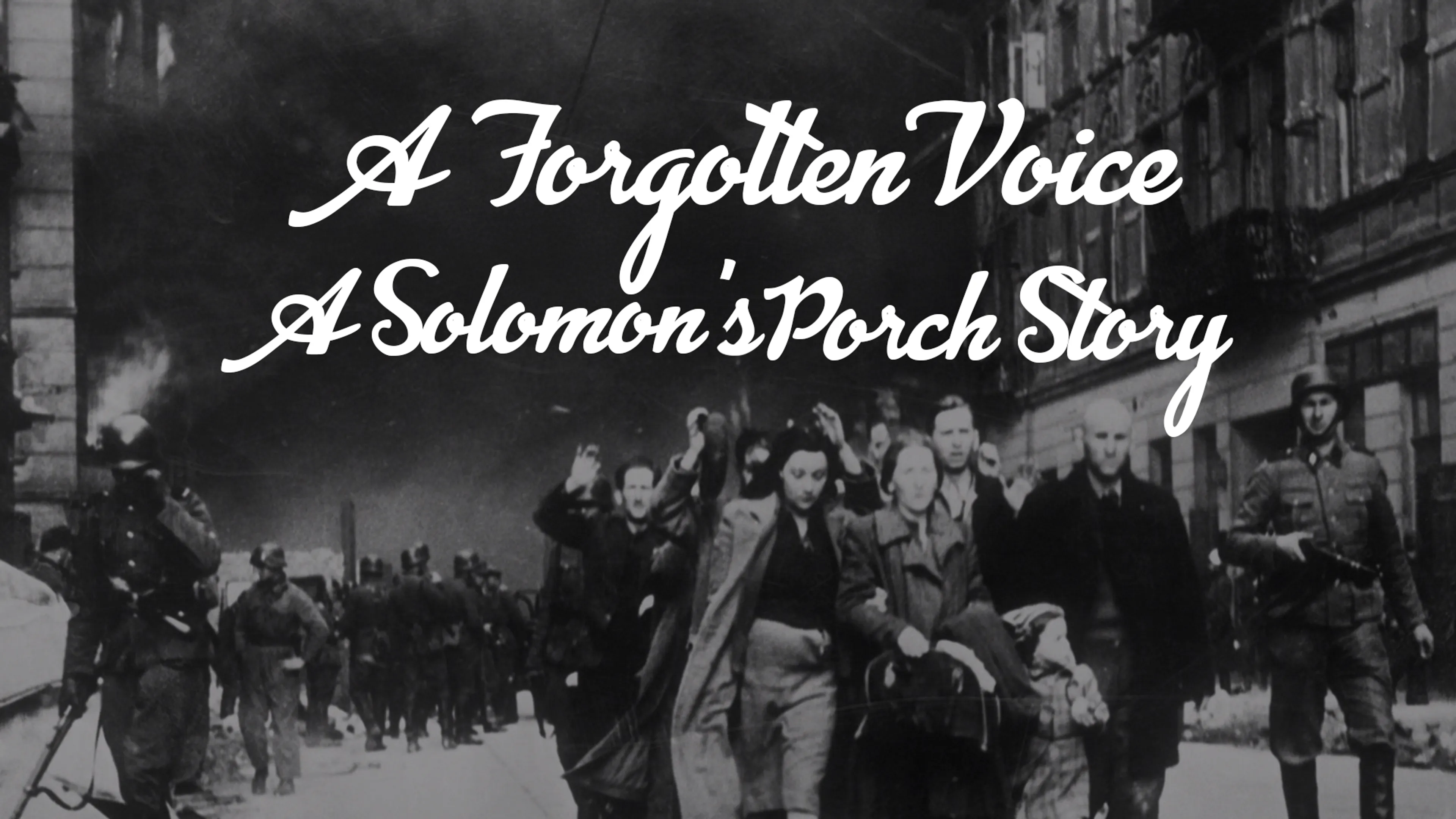 A Forgotten Voice: A Solomon's Porch Story poster